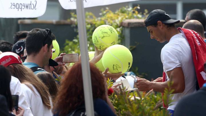 Nadal estrenará la cancha que lleva su nombre en Barcelona