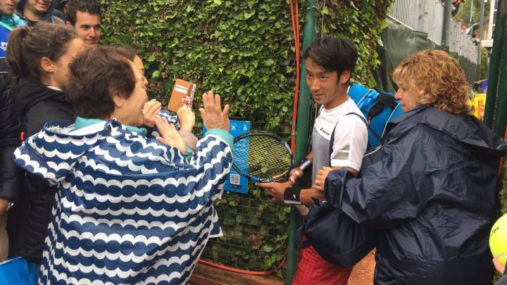 Yuichi Sugita: de turista a cuartos de final del torneo