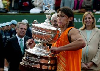 Rafa Nadal y sus Godós: así ha cambiado desde 2005
