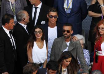 Cristiano Ronaldo no quiso perderse el Nadal vs Djokovic