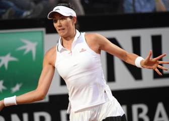 Muguruza se retira cuando perdía 4-1 con Svitolina