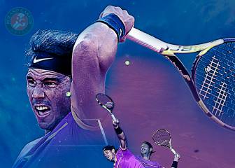 El gráfico de Nadal, los secretos de su raqueta y Roland Garros