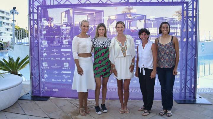 Algunas de las aprticipantes en el próxima Mallorca Open como Azarenka o Carla Suárez