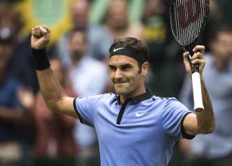 Federer va por su noveno título en Halle