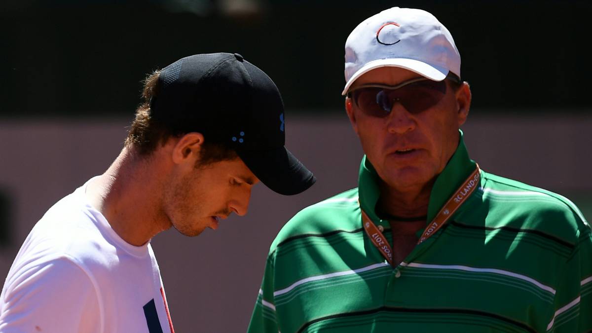 Andy Murray con Ivan Lendl.