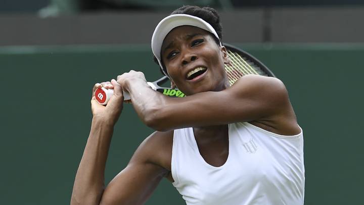 Venus Williams, en Wimbledon.