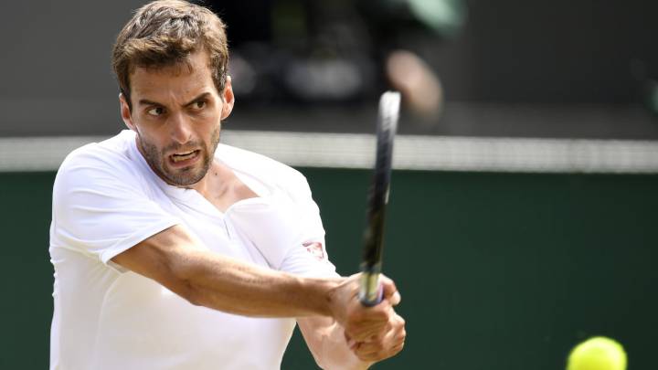 Albert Ramos, contra Milos Raonic.
