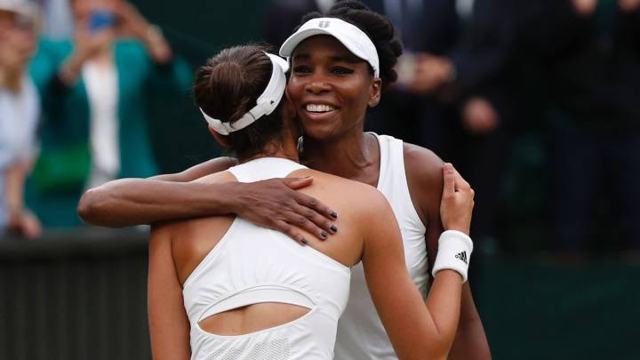 Venus Williams: "Bien hecho Garbiñe, tu juego fue hermoso"