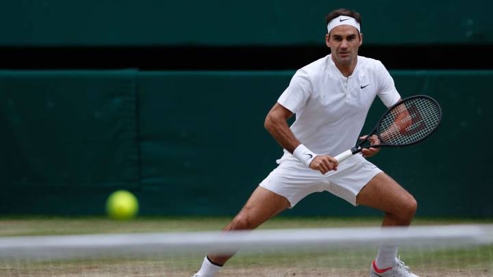 Federer y Cilic se enfrentan en la final de Wimbledon.