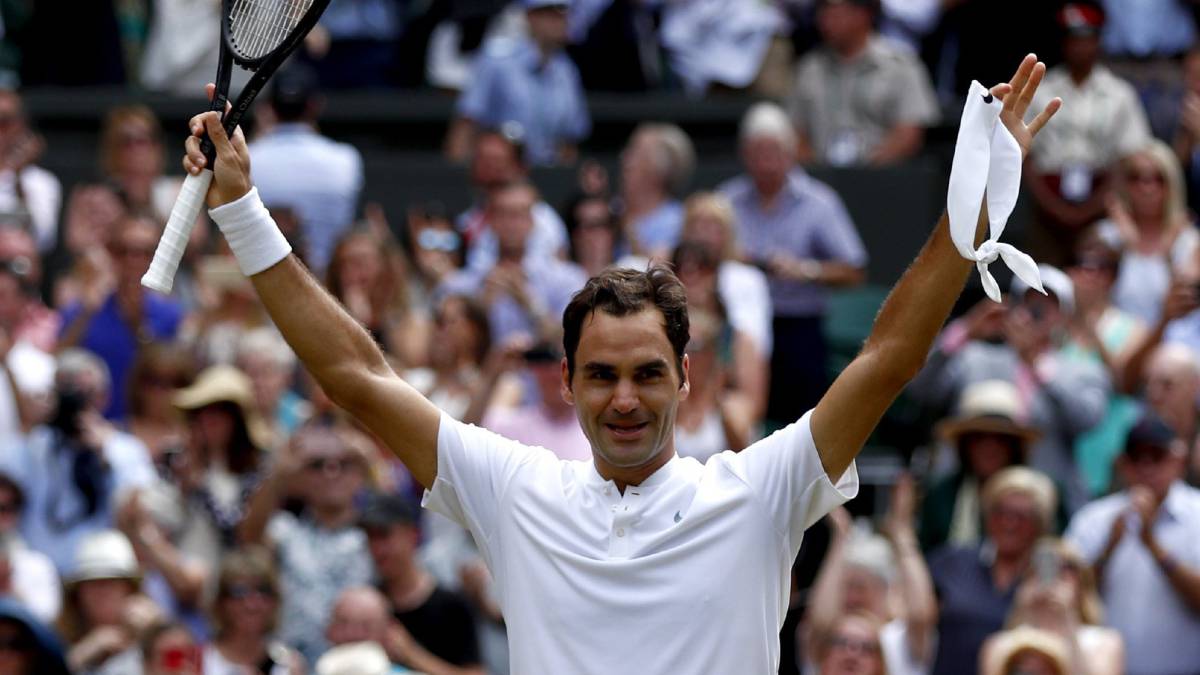 Federer reina en Wimbledon