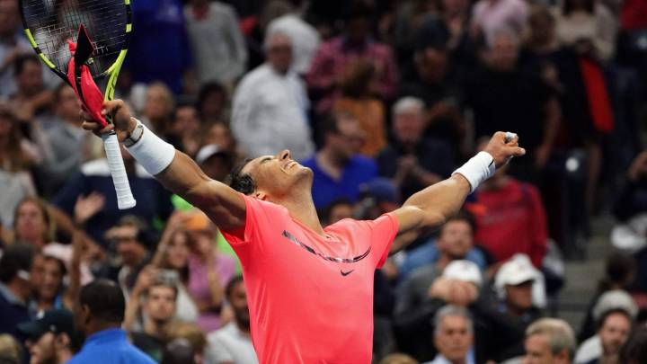 Nadal, tras vencer a Rublev en el US Open