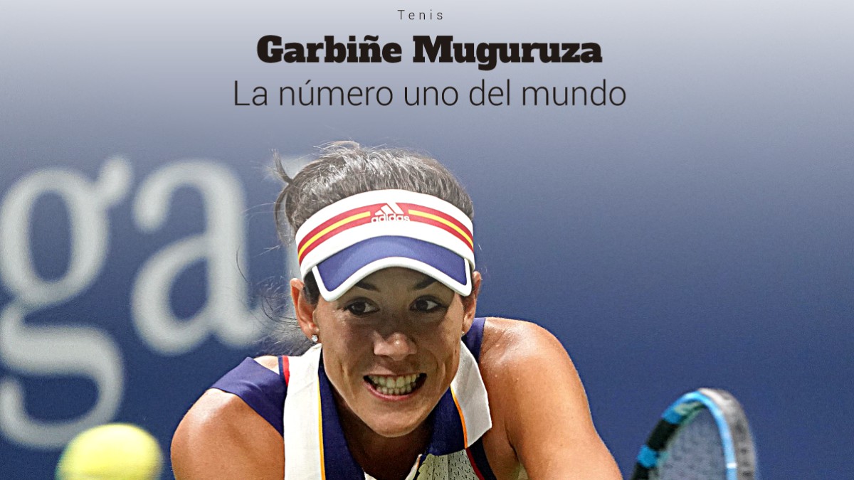Del puesto 687 en 2009 al uno: la evolución de Muguruza