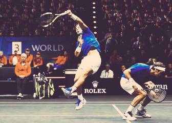 Federer bromea con Nadal: