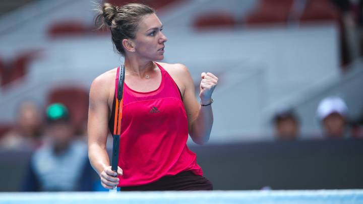 Simona Halep opta al número 1 de Muguruza.