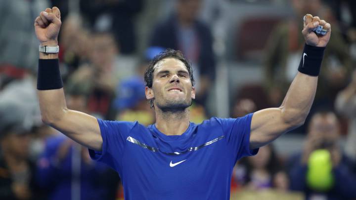 Rafael Nadal gana en Beijing.