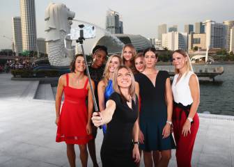 Muguruza, al asalto del Masters y del número uno en Singapur