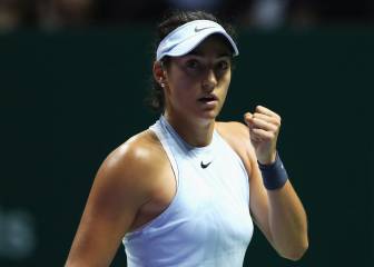 Garcia llora, remonta ante Svitolina y clasifica a Wozniacki
