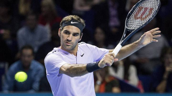 Federer derrota a Mannarino en los cuartos de final de Basilea.