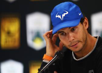 Nadal se retira de París por la rodilla y peligra el Masters