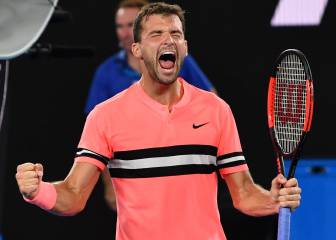 Dimitrov y Tsonga sufren en cinco sets y Marin Cilic arrolla
