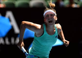 Siguen cayendo favoritos: Elise Mertens apea a Svitolina