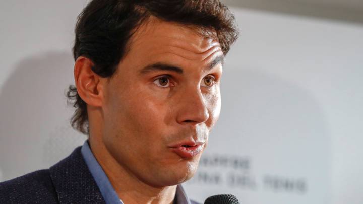 Nadal, sobre su lesión: "Es una roturita que necesita tiempo"