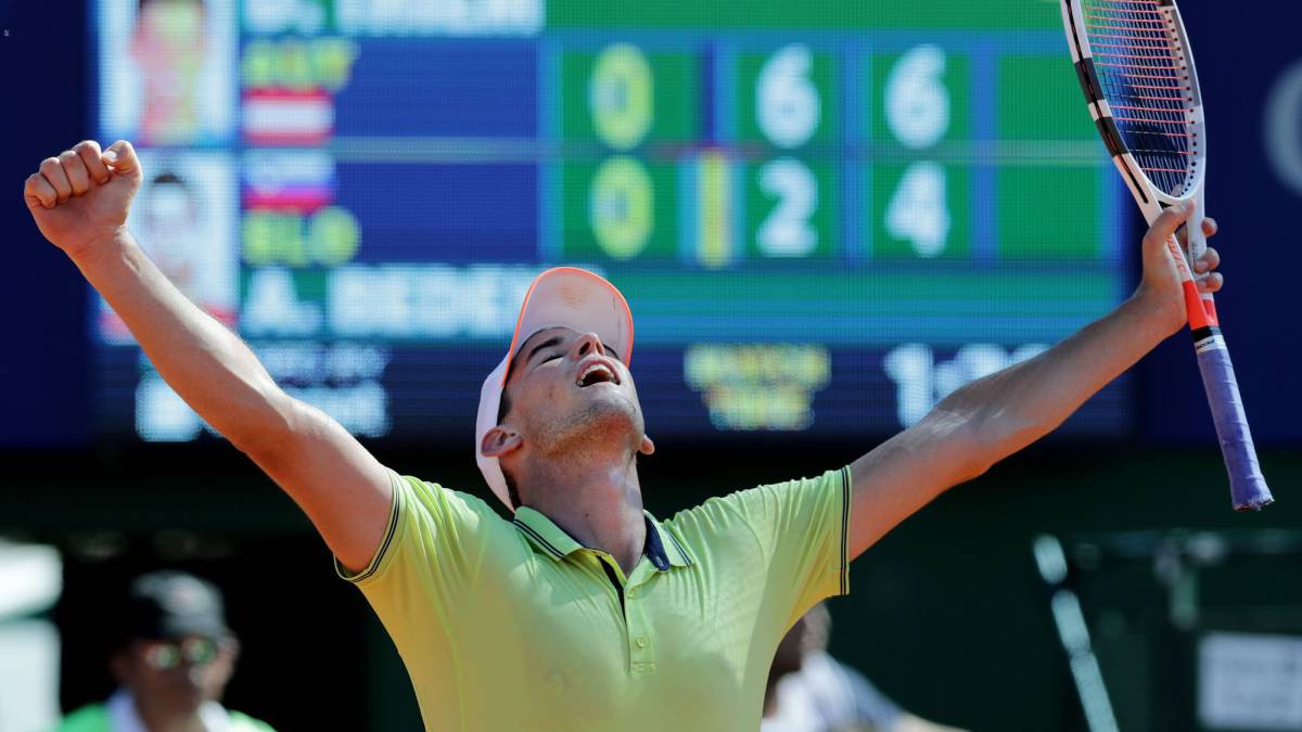 Thiem gana en la final del ATP 250 de Buenos Aires a Bedene.