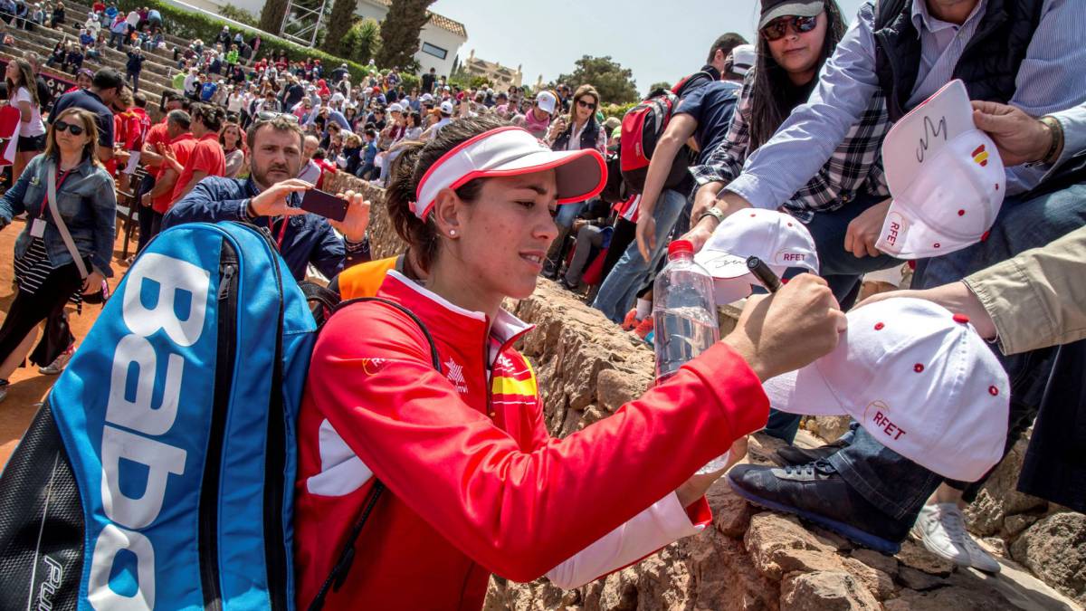Muguruza: "Lo importante es haber logrado la permanencia"