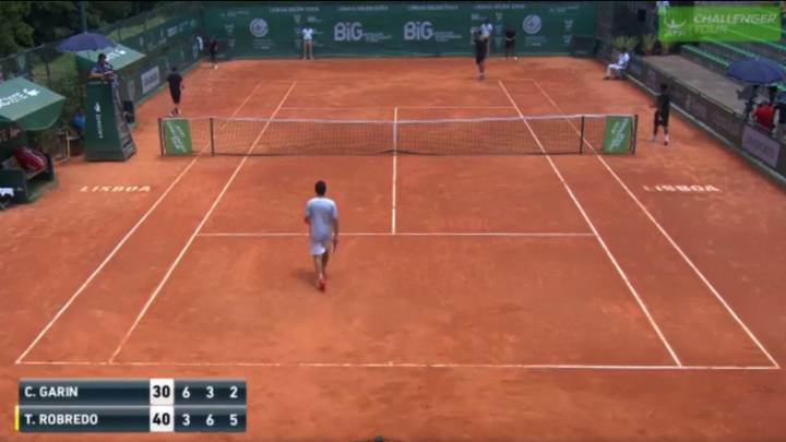 El partido entre Garín y Robredo.