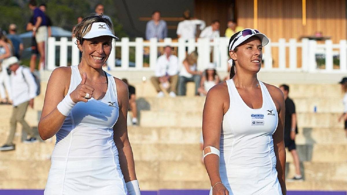 La española María José Martínez y Klepac, campeonas en dobles