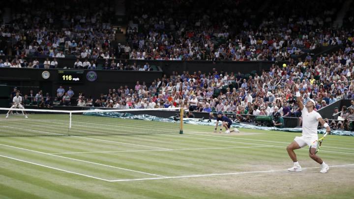 Novak Djokovic y Rafa Nadal.