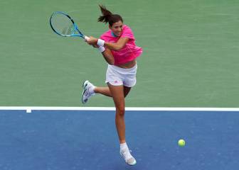 Muguruza vuelve con angustia y derrota ante Tsurenko
