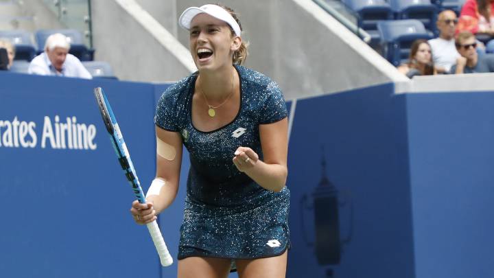 Elise Mertens.