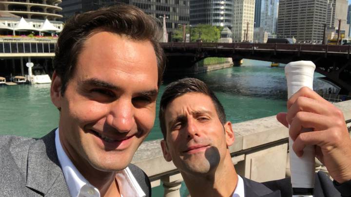Federer y Djokovic
