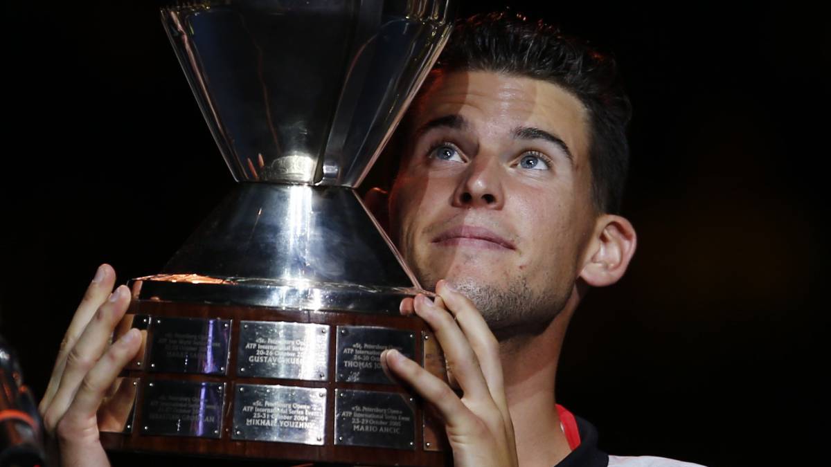 Dominic Thiem, en San Petersburgo