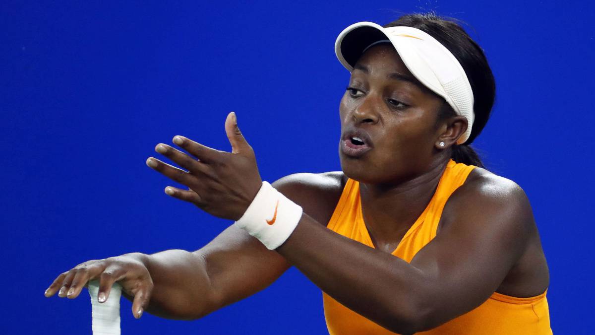 Sloane Stephens en Wuhan