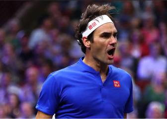 Federer sale al rescate y Europa recupera la delantera: 10-8