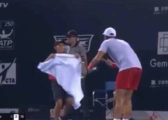 Throwing in the towel? ATP rule change for player mopdowns
