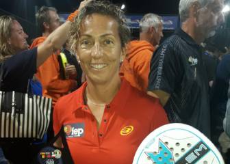 La excapitana de Davis Gala León, campeona del mundo de pádel