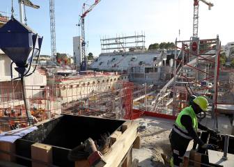 Roland Garros: así van las obras de la pista central Philippe Chatrier