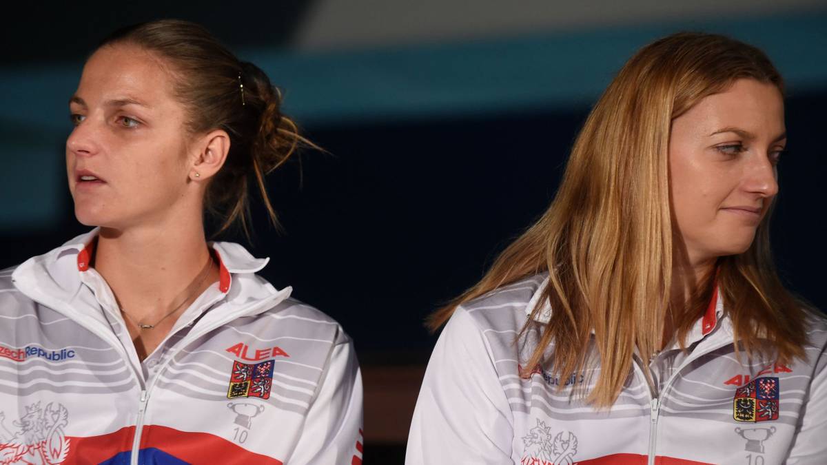 Karolina Pliskova y Petra Kvitova