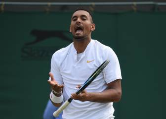 Kyrgios dice que ha empezado a hablar con psicólogos