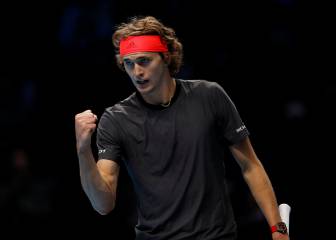 Zverev remonta dos veces y puede otra vez con Cilic