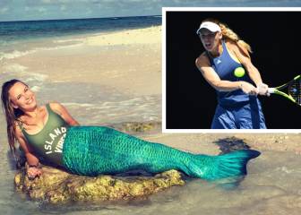 La ‘sirena’ Wozniacki, entre las 5 mejor vestidas para la WTA