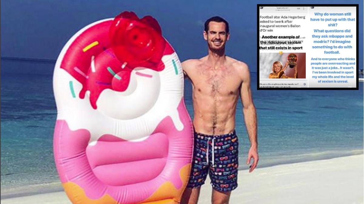 Andy Murray, de vacaciones