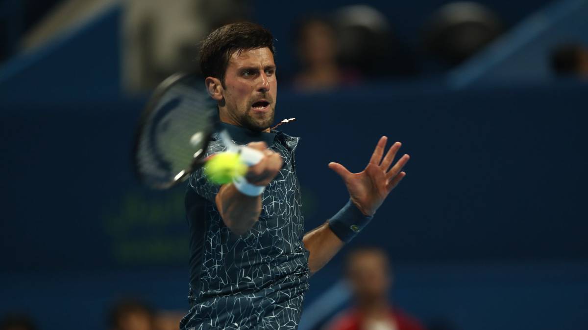 Novak Djokovic debuta en Doha arrasando a Dzumhur