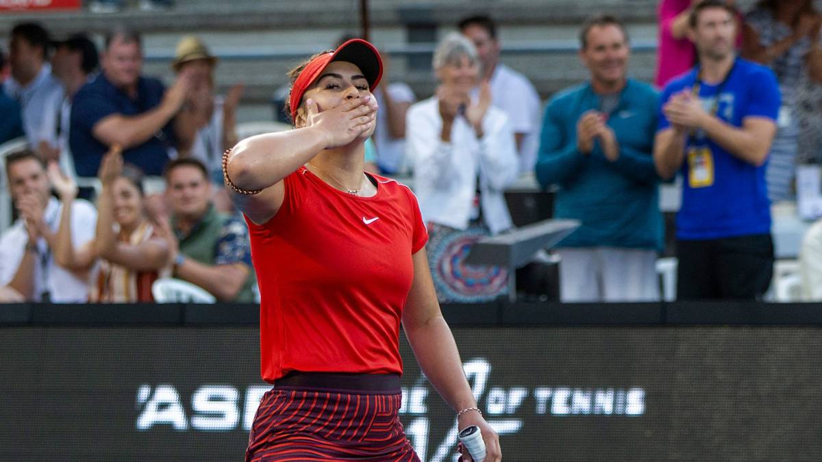 Andreescu se prohíbe mirar las redes sociales en Auckland