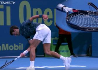 A limpiar su desastre: El gesto de Djokovic para la ovación