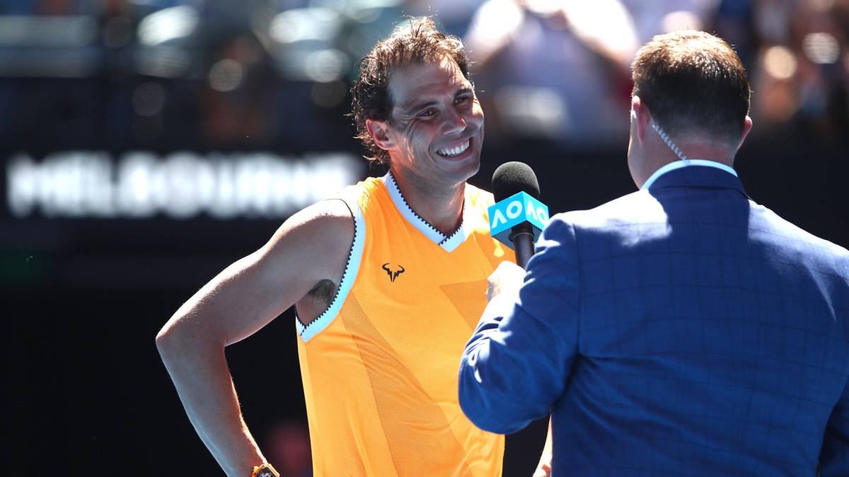 Rafael Nadal, en Melbourne