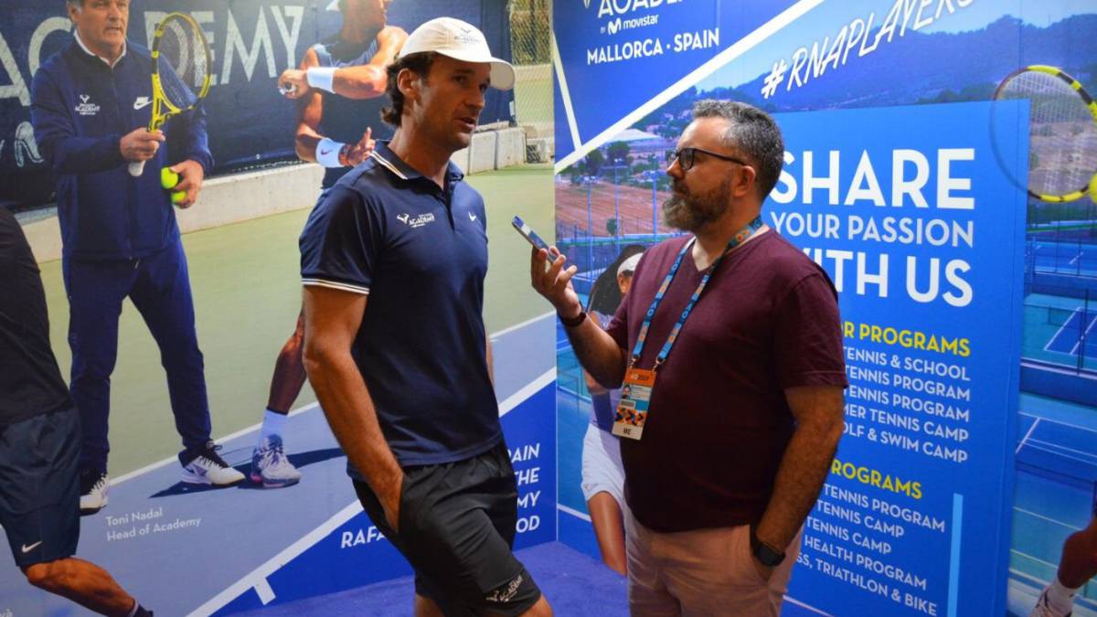 Moyá: “Veo a Nadal bastante bien, en buena posición”